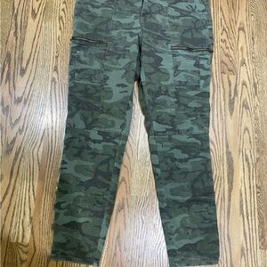 Camouflage Cargo Pants Size 14
